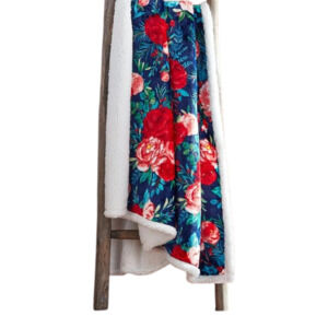 Pioneer Woman Velvet Holiday Throw Blanket NWT